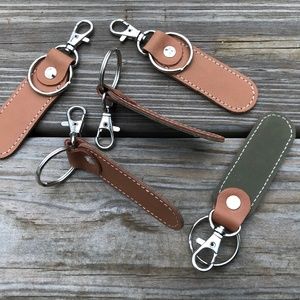 Key chains Lot Genuine Leather Hand made Keychains